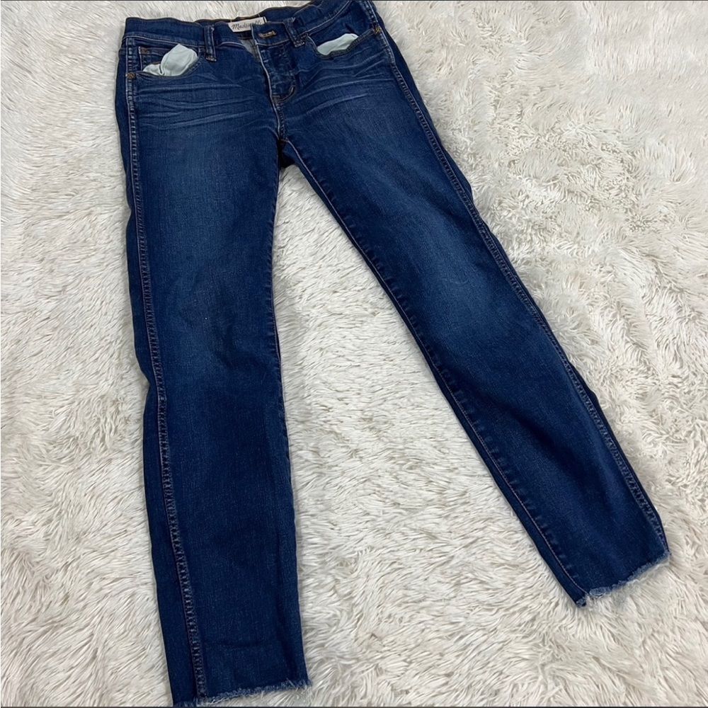 Madewell medium wash straight leg jeans 26
